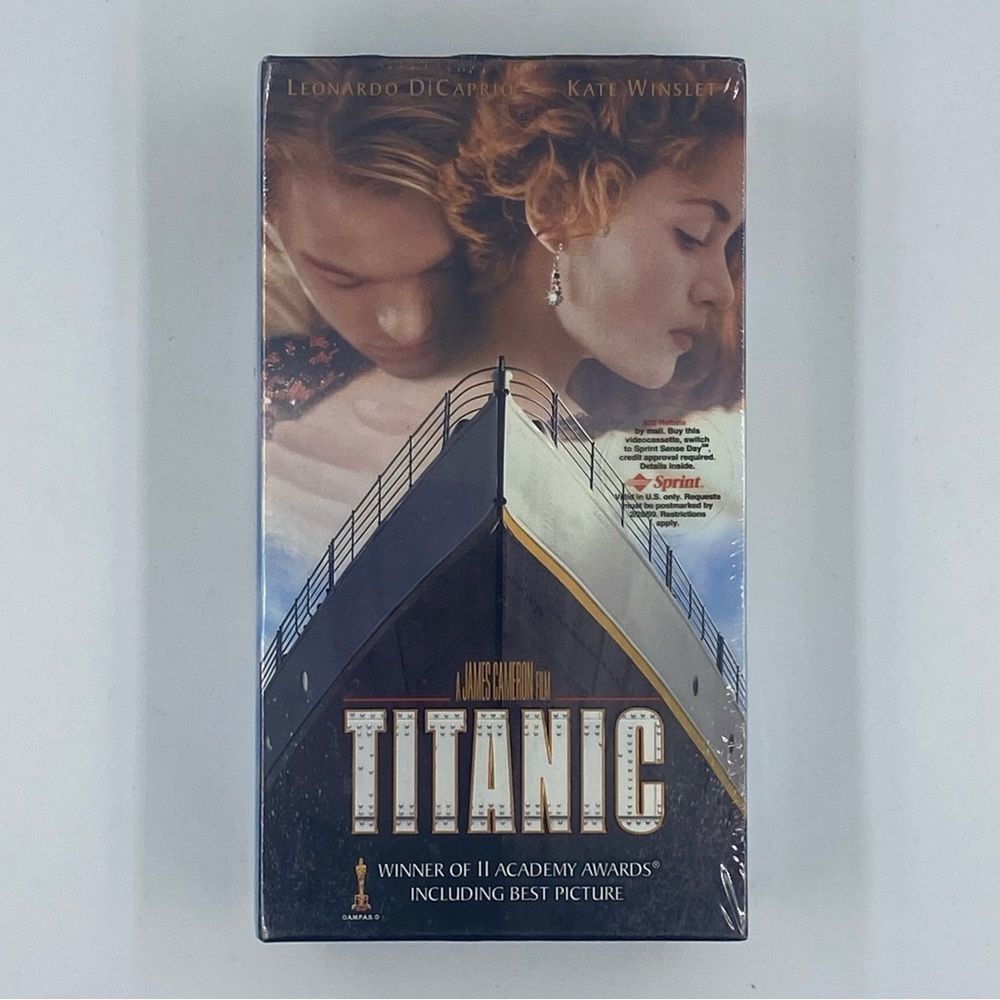 New‎ Sealed Titanic VHS